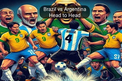 Brazil vs Argentina: A Football Rivalry for the Ages.